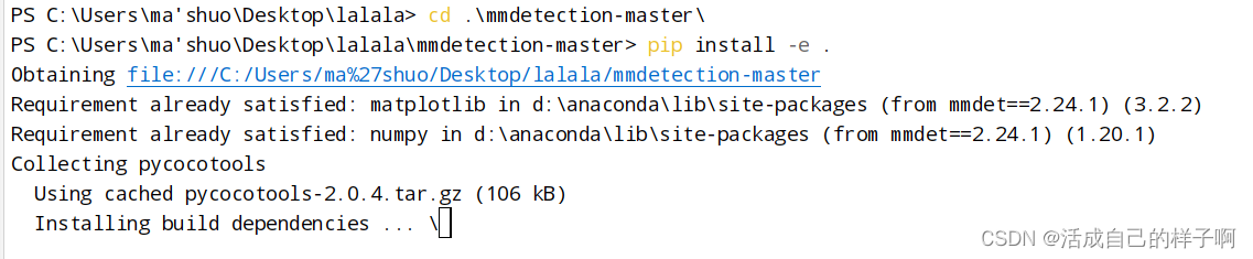 【python pip特殊用法】pip install -v -e . 命令详解
