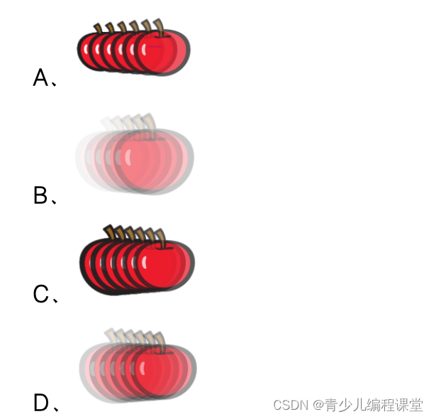 全国青少年信息素养大赛图形化编程初赛·模拟一卷，含答案解析