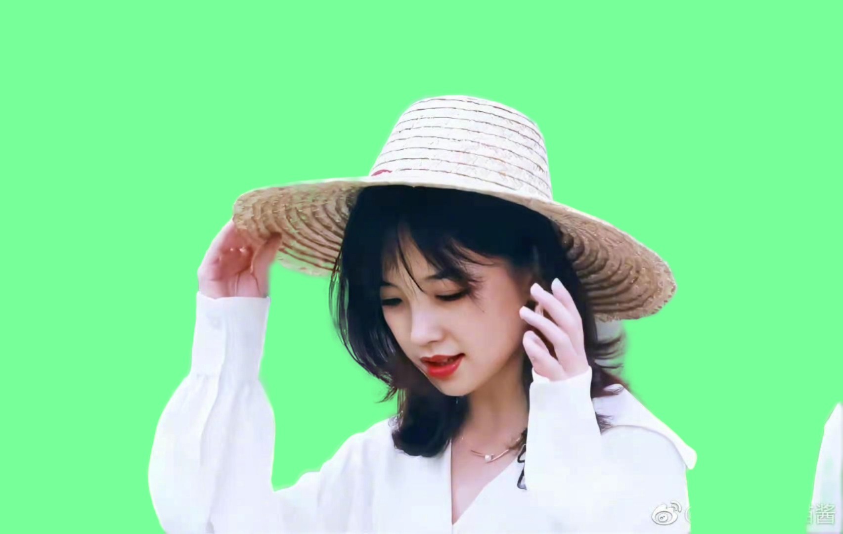 1原图1.图片抠图效果示例:在人像背景较为单调的场景,效果还是不错.