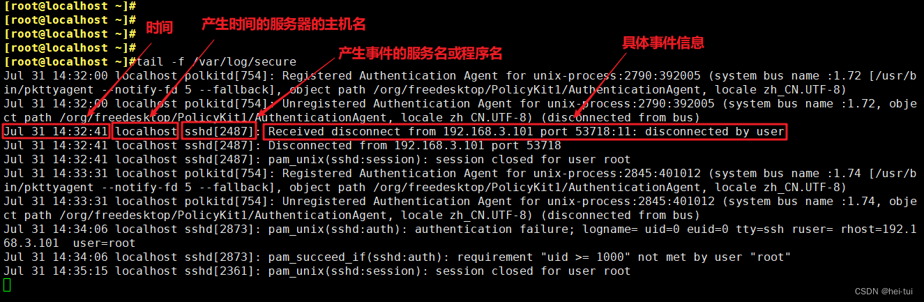 Linux文件系统和日志分析_linux 日志时间的格式-CSDN博客