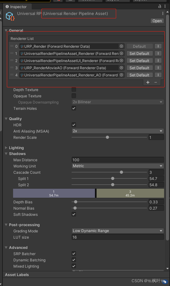 Unity-URP 动态设置Camera.Rendering的参数