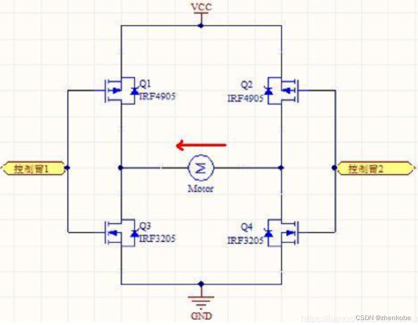 H桥电机驱动电路