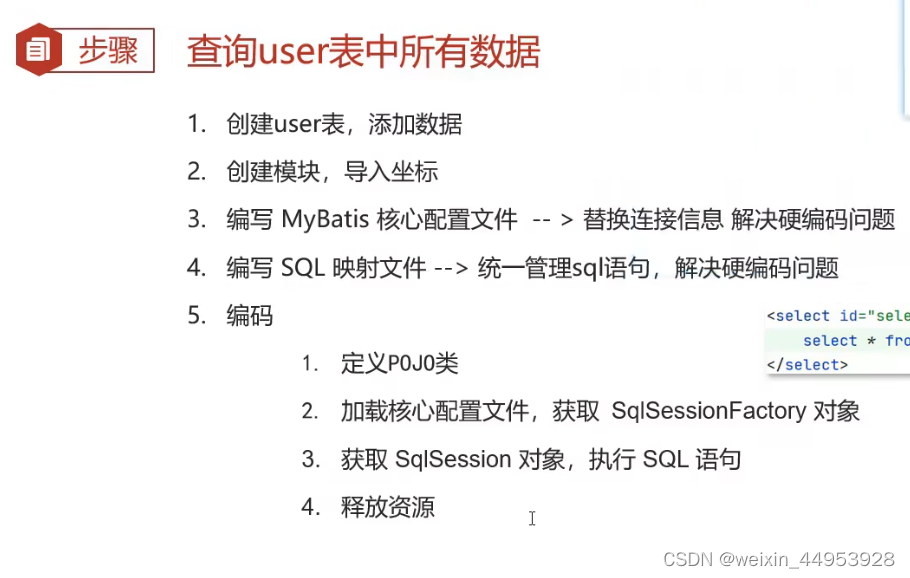 黑马程序 5.mybatis