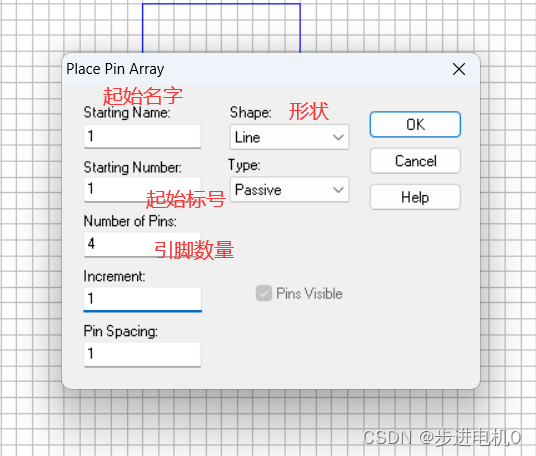 Place Pin Array