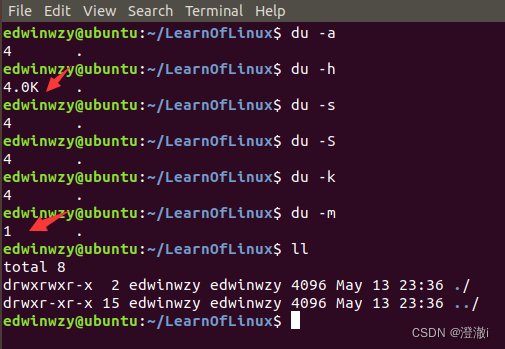 linux学习[10]磁盘与文件系统（1）：查看磁盘容量指令df  评估文件系统的磁盘使用量指令 du