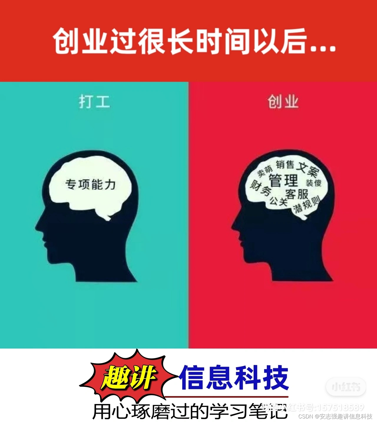 创业很长时间以后