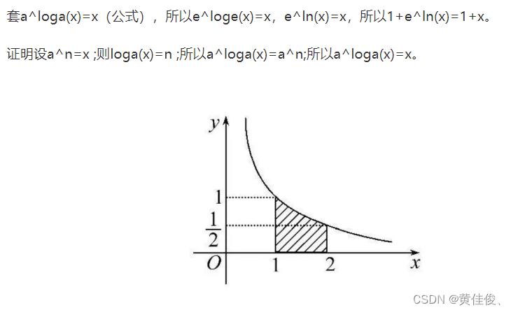 e的lnx为什么等于x