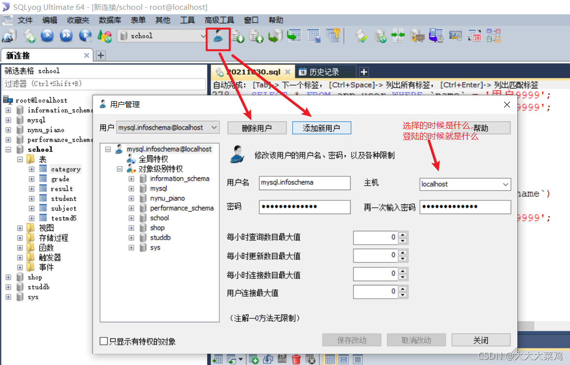 sqlyog可视化