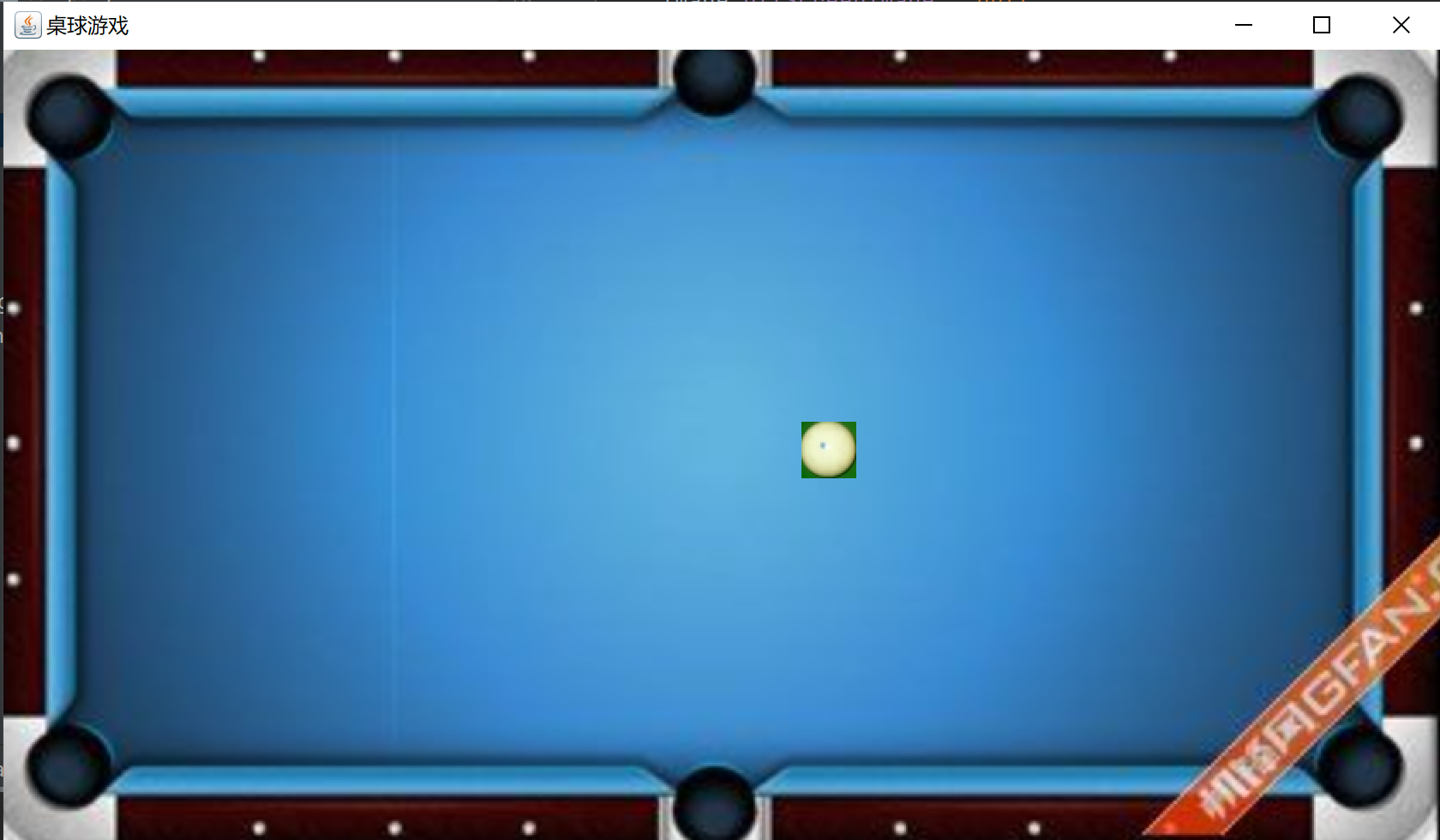 jframe{desktop desk=newdesktop();ball whiteball=newball("白球"