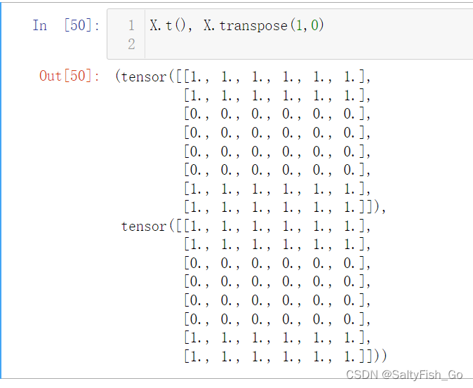 T Transpose x.t()与x.transpose()的区别_x.t.机器学习表示什么意思-CSDN博客