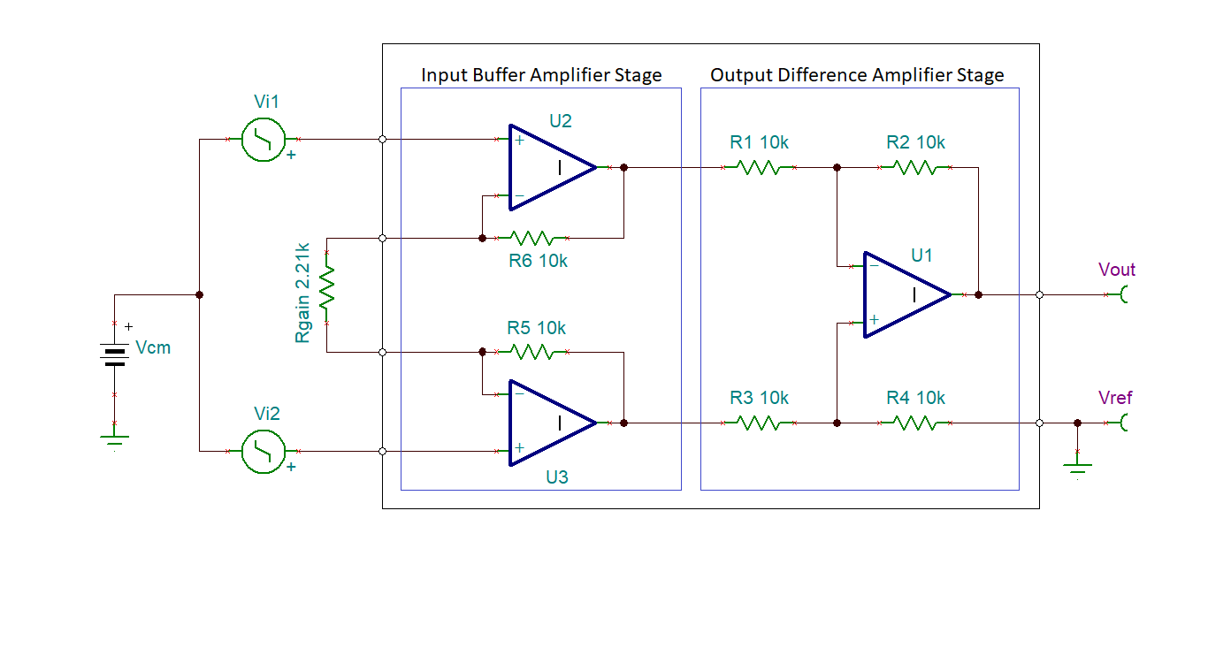 什么是仪表放大器？ 仪表放大器内部结构以及输出电压的计算_仪放CSDN博客