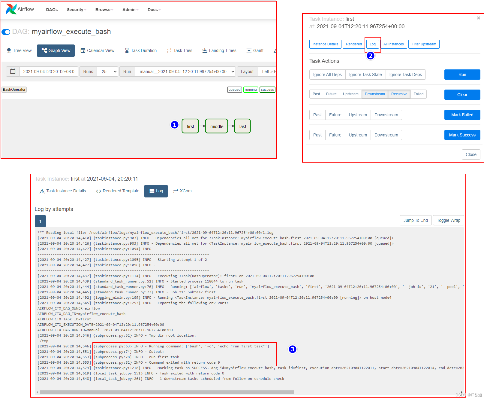 Apache Airflow (四) ：Airflow 调度shell命令