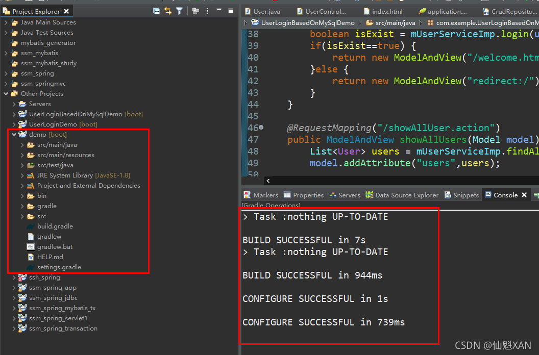 Web 之 Eclipse 搭建 Gradle 环境/并且运行 Gradle 工程(spring web)简单整理_eclipse ...