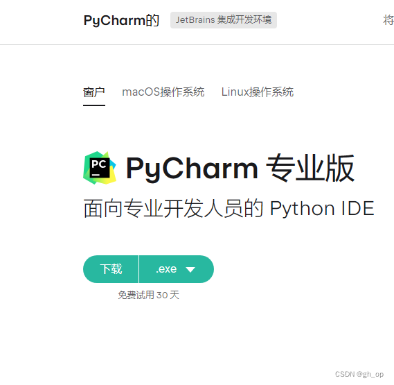 python开发工具——pycharm安装-CSDN博客