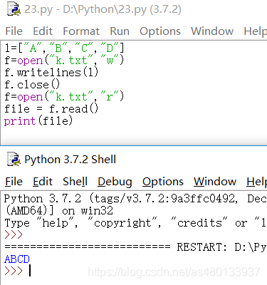 Python学习-将list列表写入文件并读取方法汇总_字符串列表存储和读取 python-CSDN博客