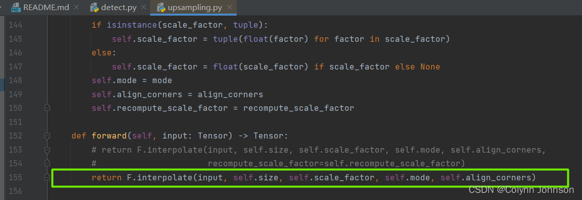 【已解决】AttributeError: ‘Upsample‘ object has no attribute ‘recompute_scale_factor’