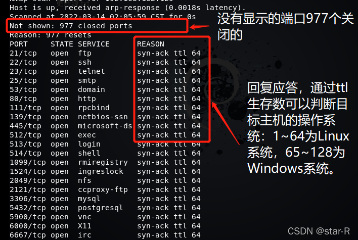 通过这一步可以判断目标主机的操作系统