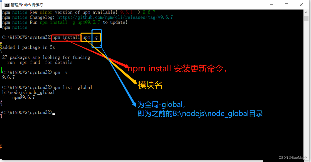 Node.js安装教程(npm搭建) - Window