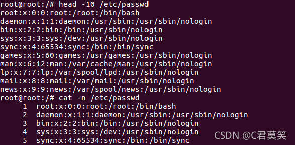 Linux常用命令汇总及示例_linux常用基本命令实例-CSDN博客