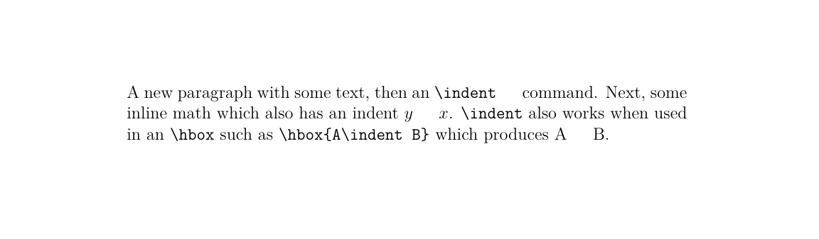 LaTeX 段落和换行