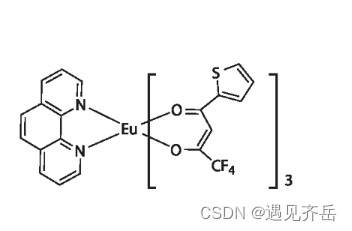 cas: 17904-86-8|Eu(TTA)3phen|(1,10-菲咯啉)三[4,4,4-三氟-1-(2-噻吩基)-1,3-丁二酮]铕(III)