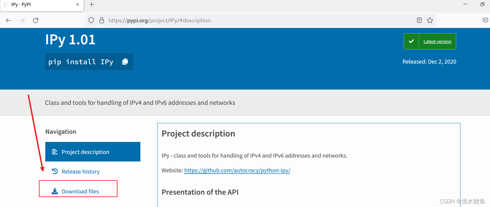 python的IPy模块安装_ipy安装-CSDN博客