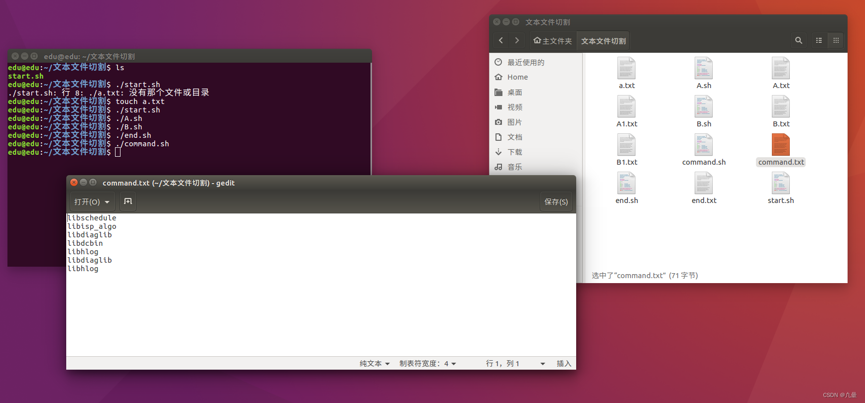 shell脚本对文本文件的切割_shell读取文件内容并按照分割符号分割-CSDN博客