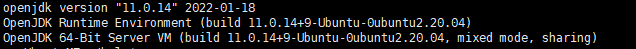 openjdk java version command