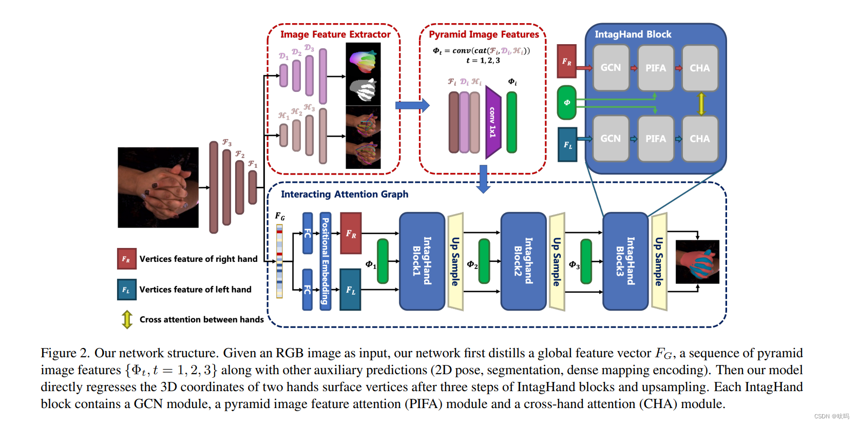 Interacting Attention Graph for Single Image Two-Hand Reconstruction（单幅 ...