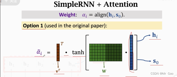 NLP 学习笔记十-simple RNN+attention（注意力机制）