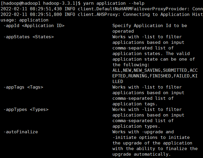 Hadoop生态圈（三十五） YARN常用命令操作详解_yarn jarCSDN博客