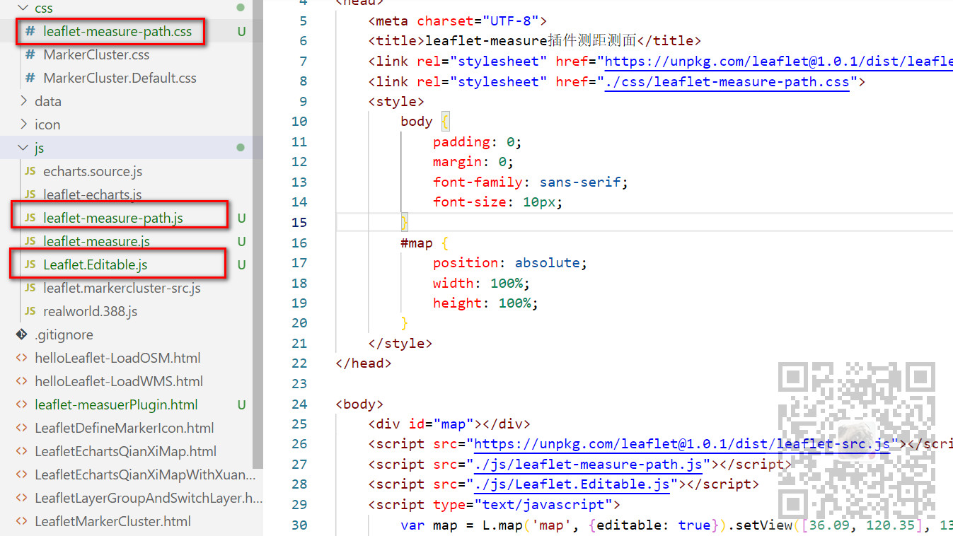 Leaflet中通过leaflet-measure插件实现测距测面效果-CSDN博客