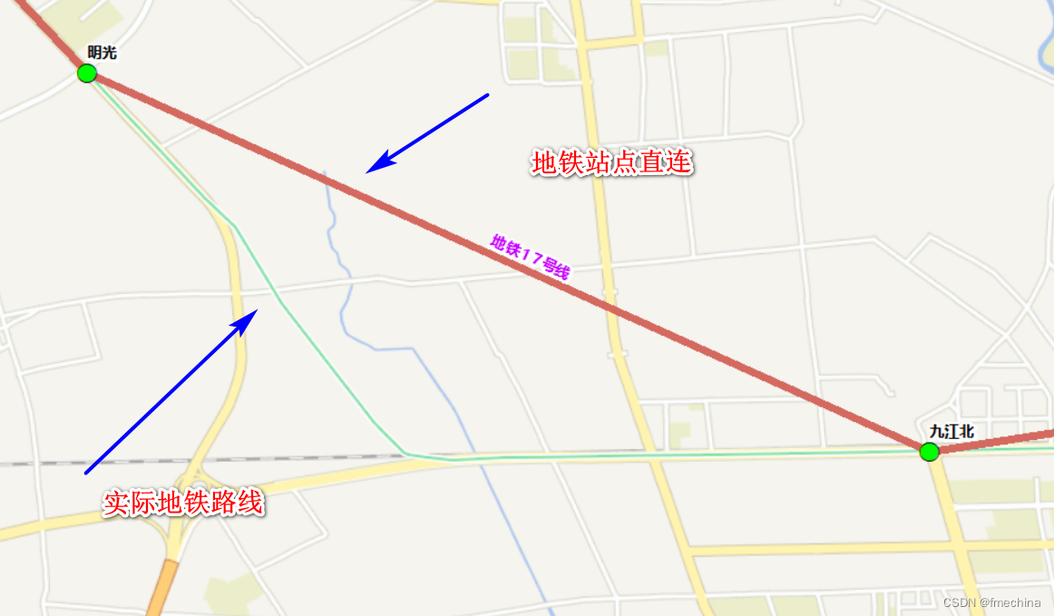 基于FME实现地铁路径规划
