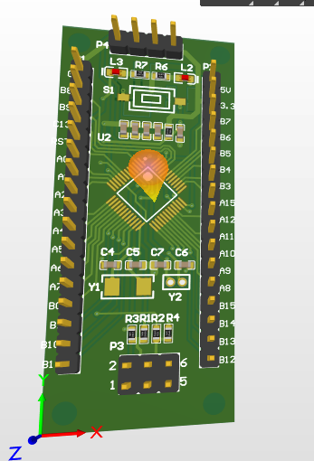 stm32f103c8t6最小系統板