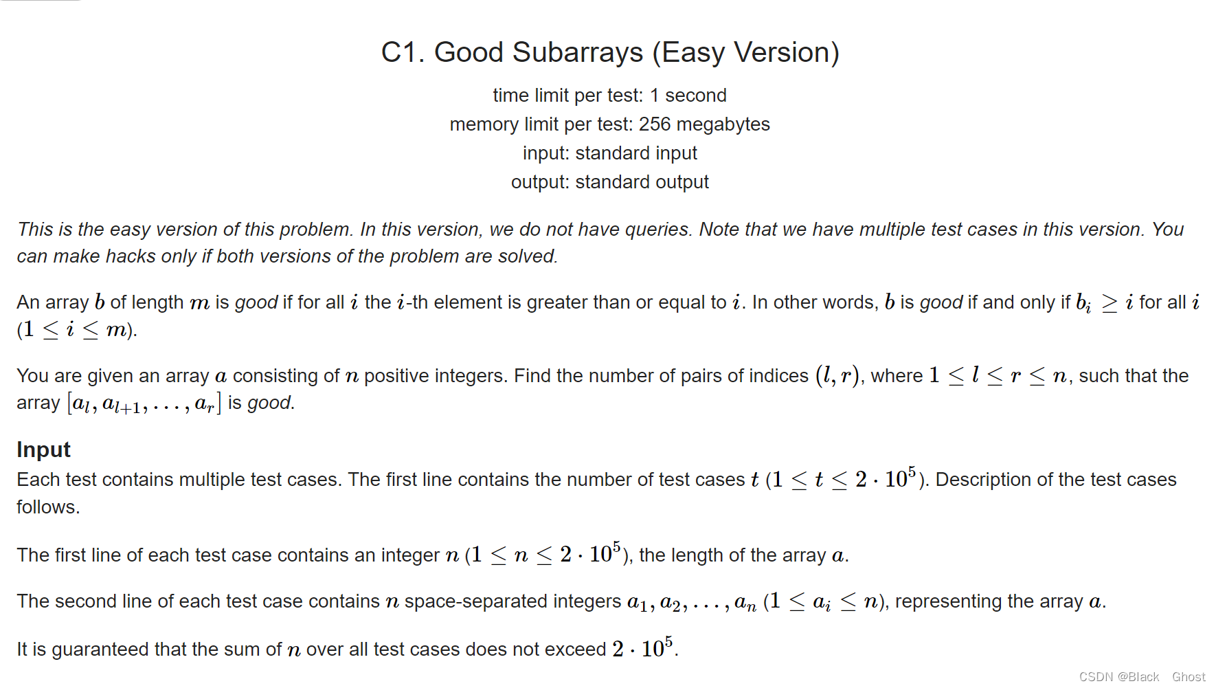 codeforces 动态规划 good subarrays_codeforces good subarraysCSDN博客