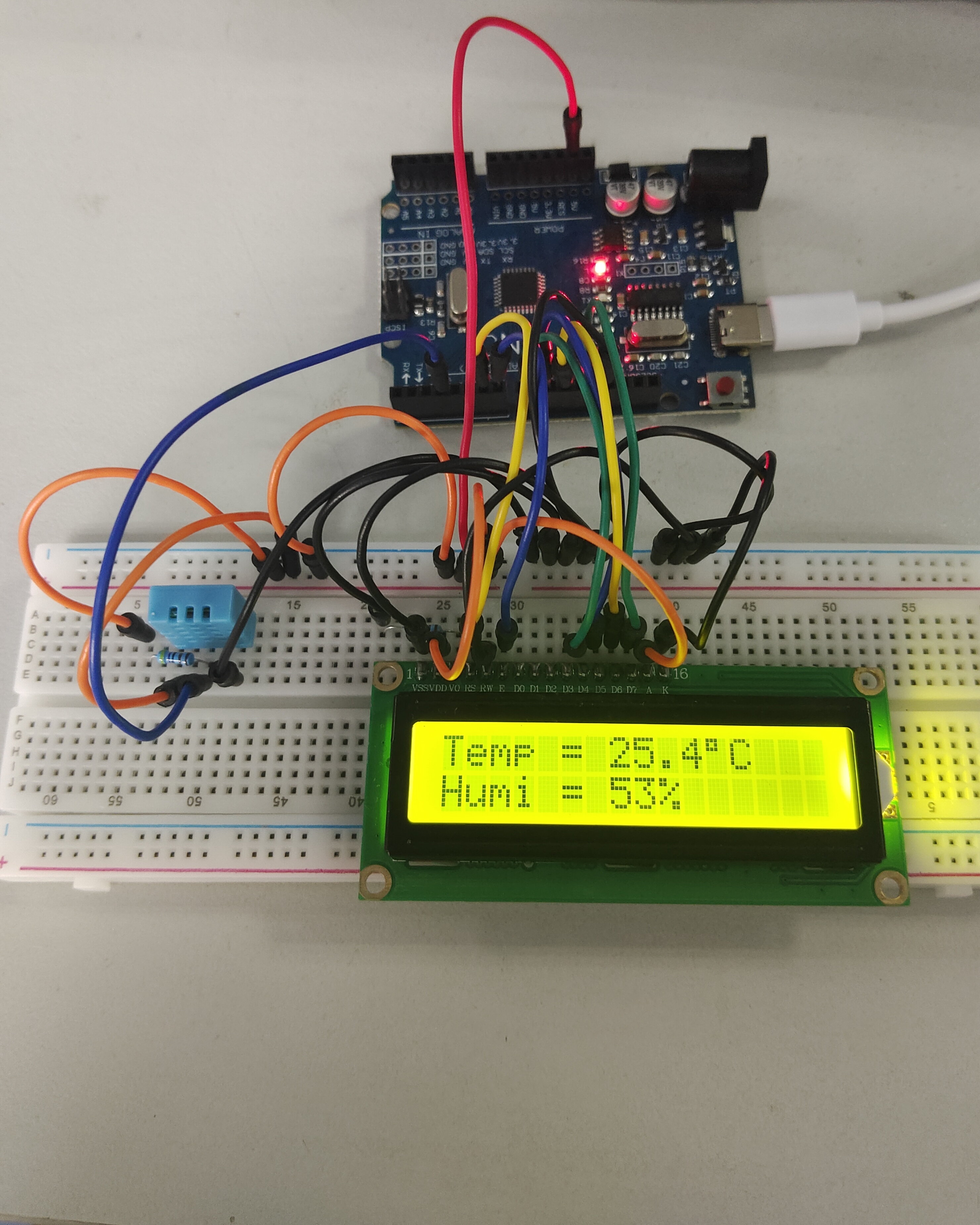 Arduino程序设计（八）LCD显示实验