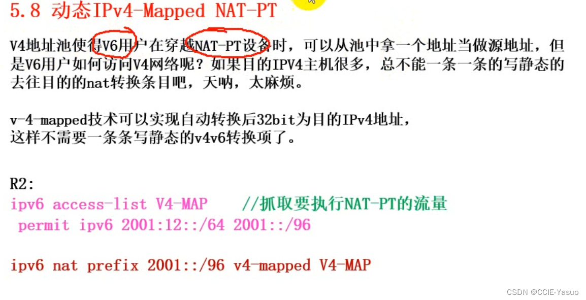 CCIE理论-第十七篇-IPV6-NAT-PT