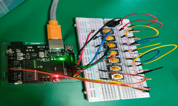 【Arduino实验07 模拟简易电子琴】