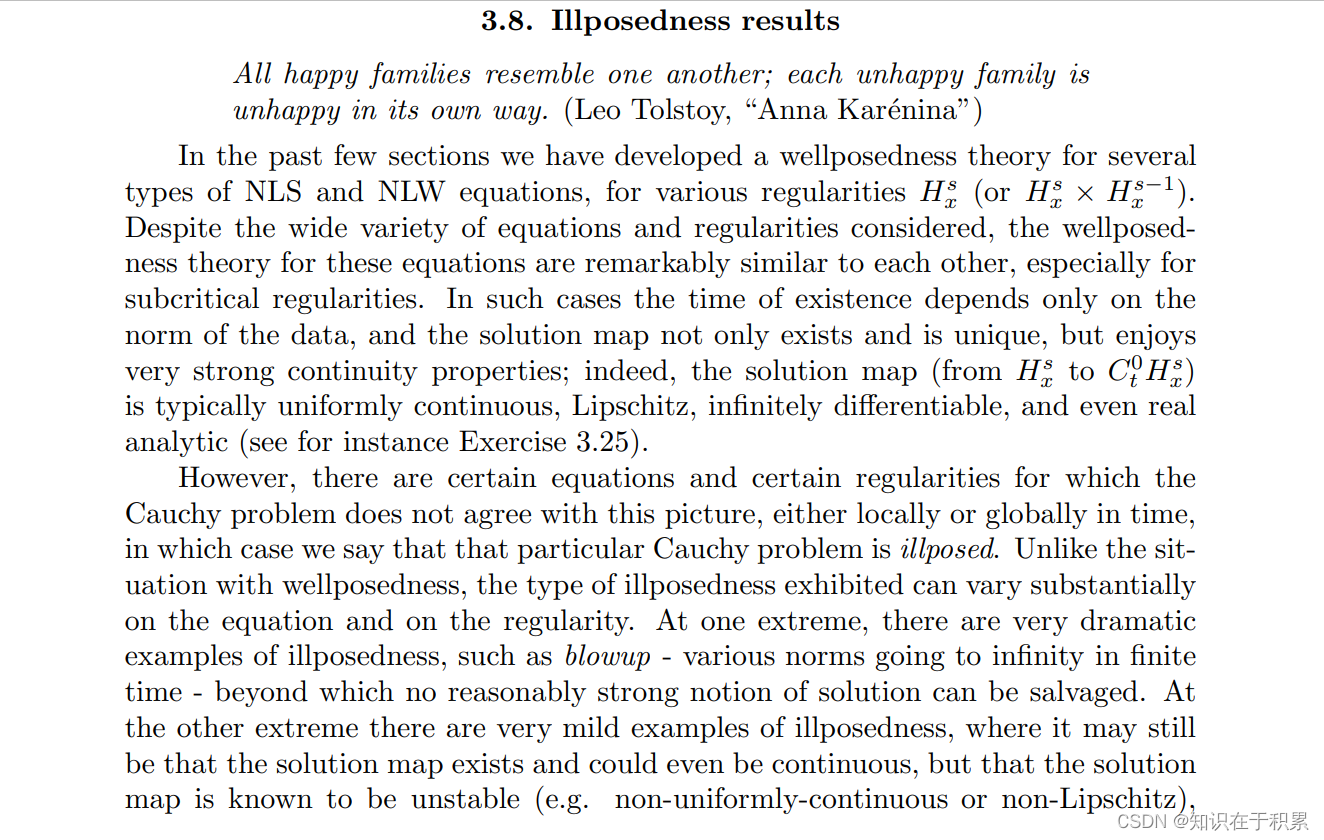 Definition of ‘blow up‘ in the context of PDEs