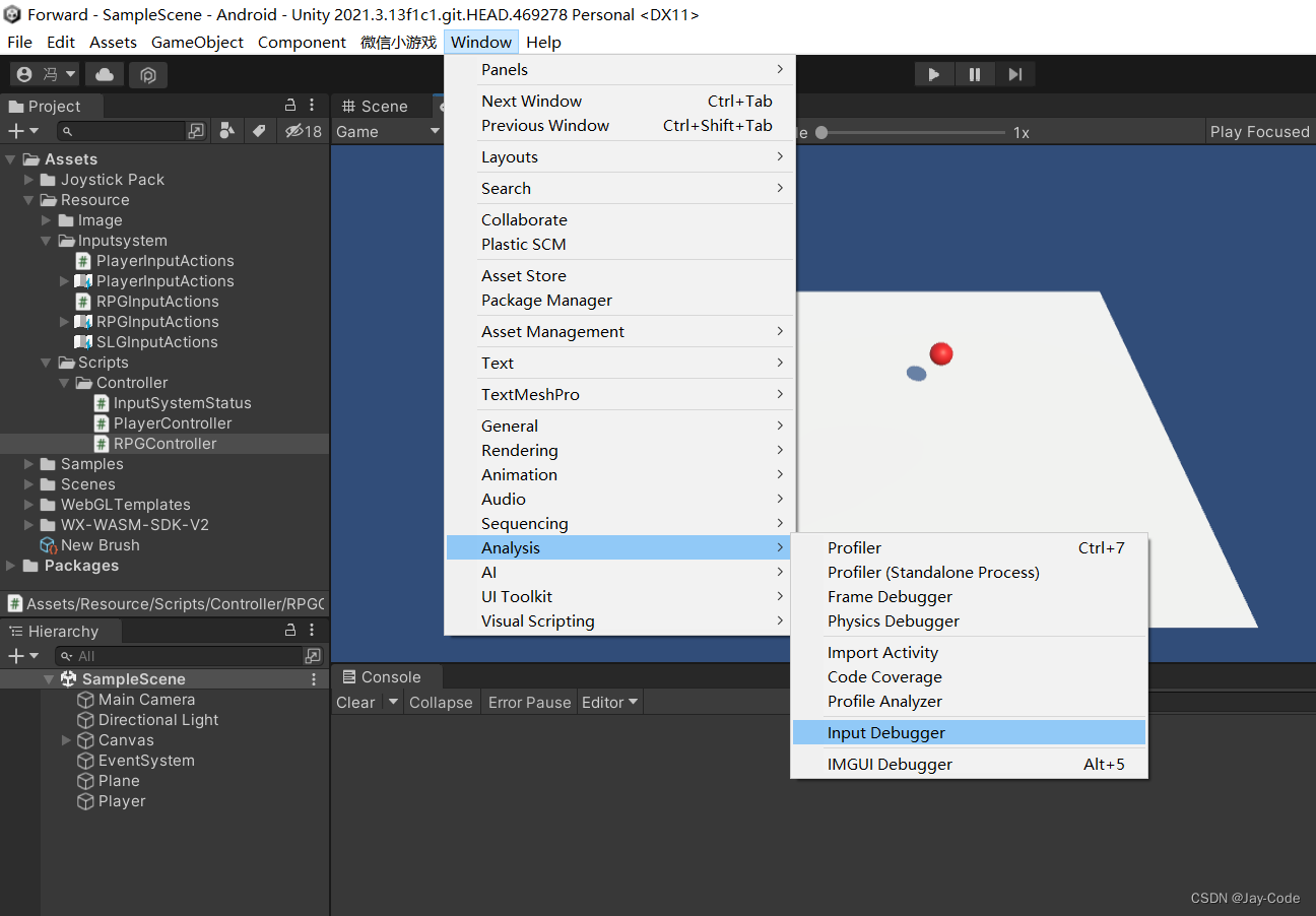 【Unity InputSystem】实用教程-实现角色移动跳跃功能（Input System在PC端鼠键！手机端触摸屏！主机手柄！三端使用教程）,在这里插入图片描述,词库加载错误:未能找到文件“C:\Users\Administrator\Desktop\火车头9.8破解版\Configuration\Dict_Stopwords.txt”。,主机,操作,没有,第13张