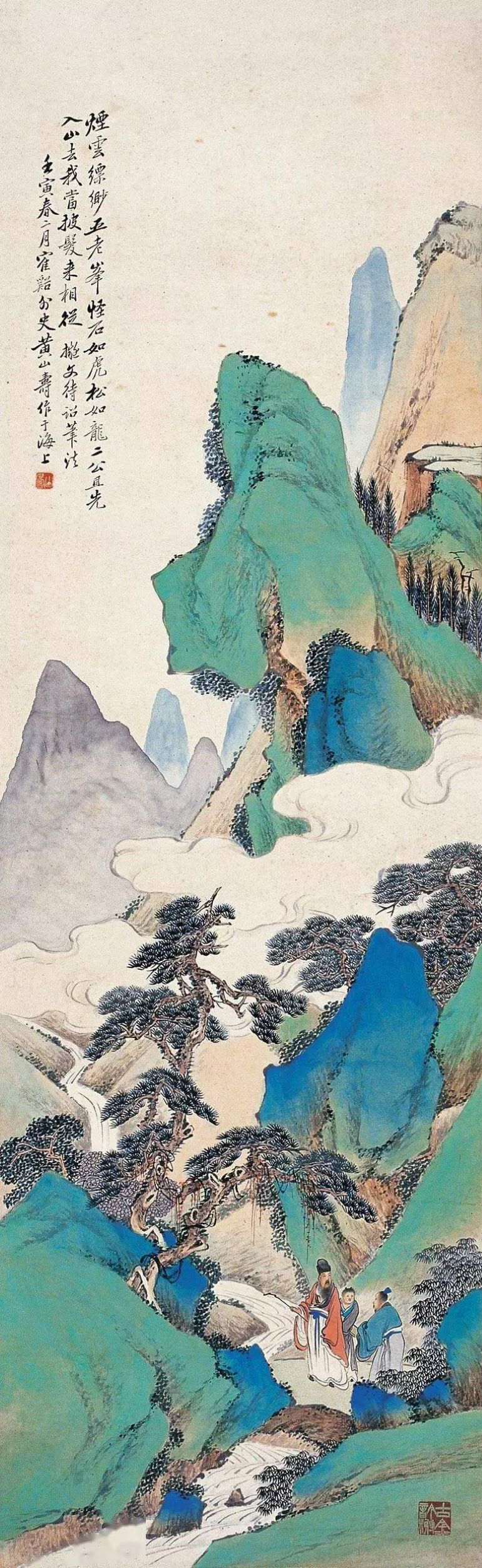 名画371 黄山寿《山水画36幅》-CSDN博客