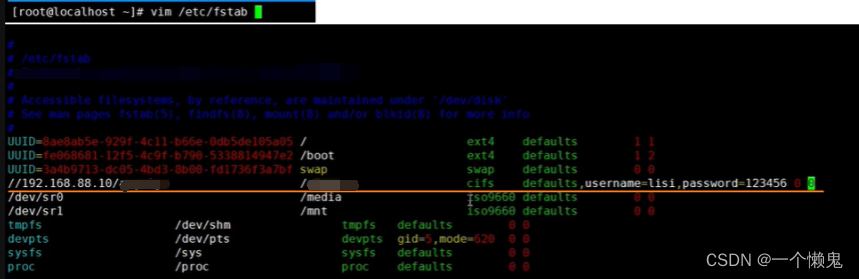 使用mount临时挂载出现mount error(13): Permission denied