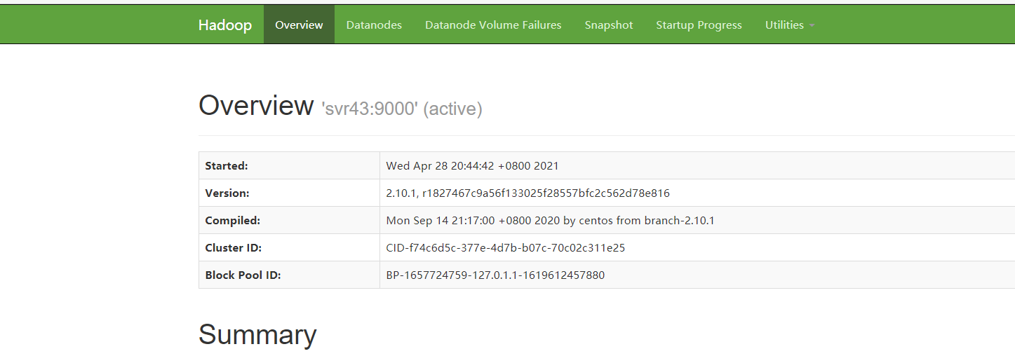 安装hadoop，并配置hue