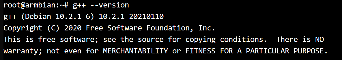 armbian安装gcc、g++