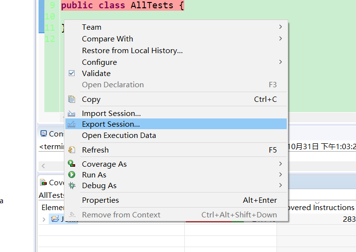 Eclipse如何导出code Coverage Report 好喜欢吃红柚子的博客 Csdn博客 Coverage导出报告