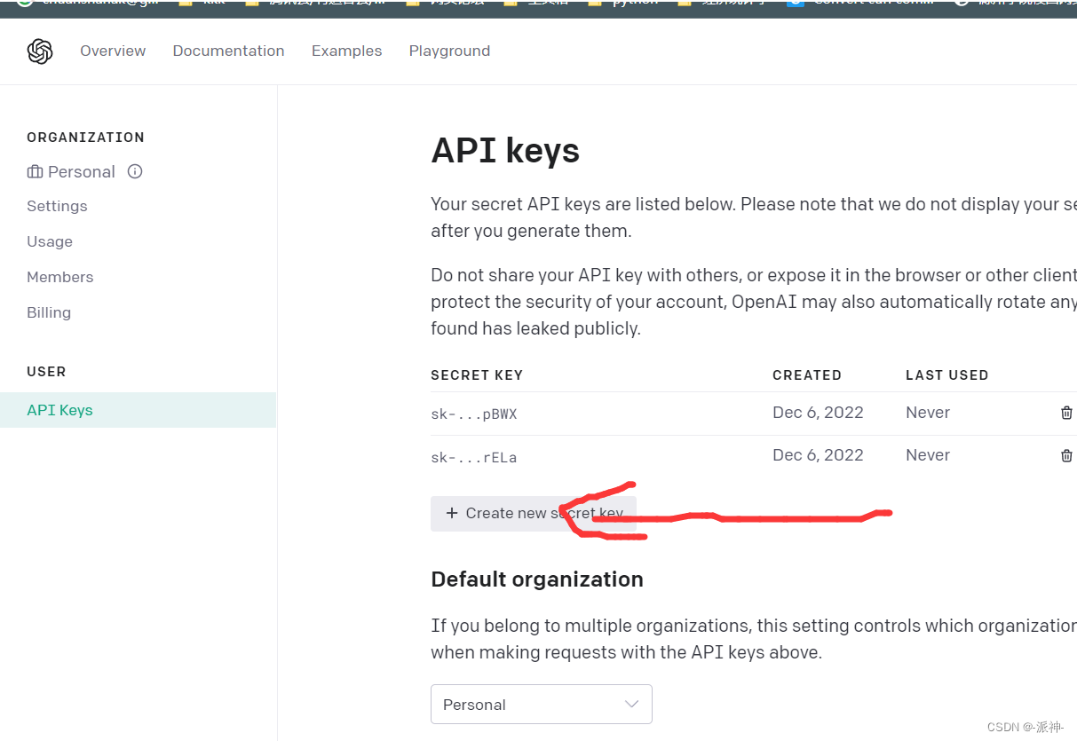 ChatGPT API Key