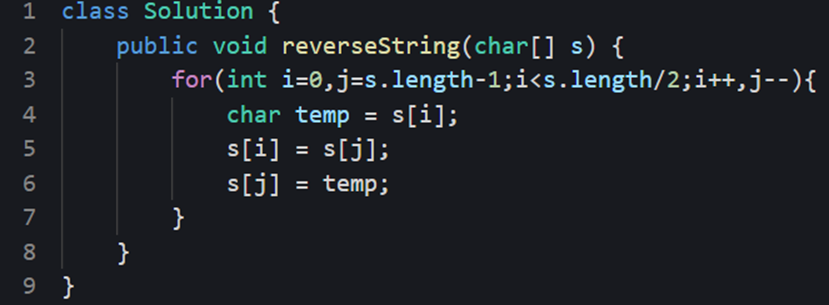 344.反转字符串-CSDN博客