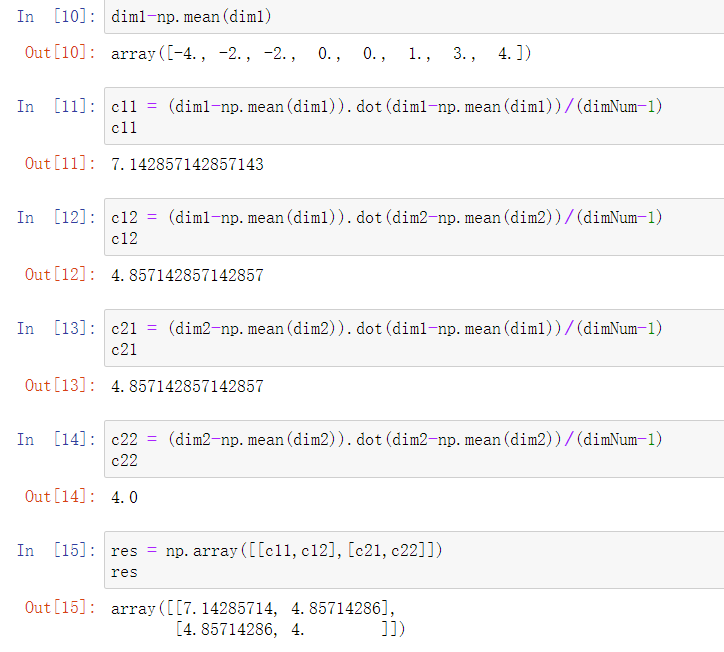 Numpy cov() 函数的理解_python cov函数-CSDN博客