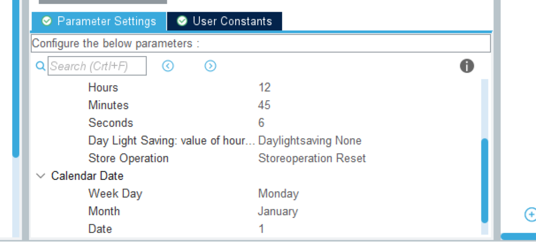 配置时间为2020/1/1 12:45:6