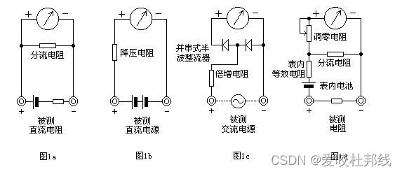 万用表内部电路